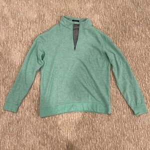 Wallace Quarter-Zip Pullover Lime